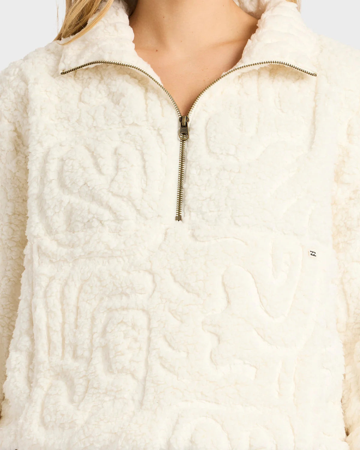 Billabong Womens Le Love Half Zip Pullover