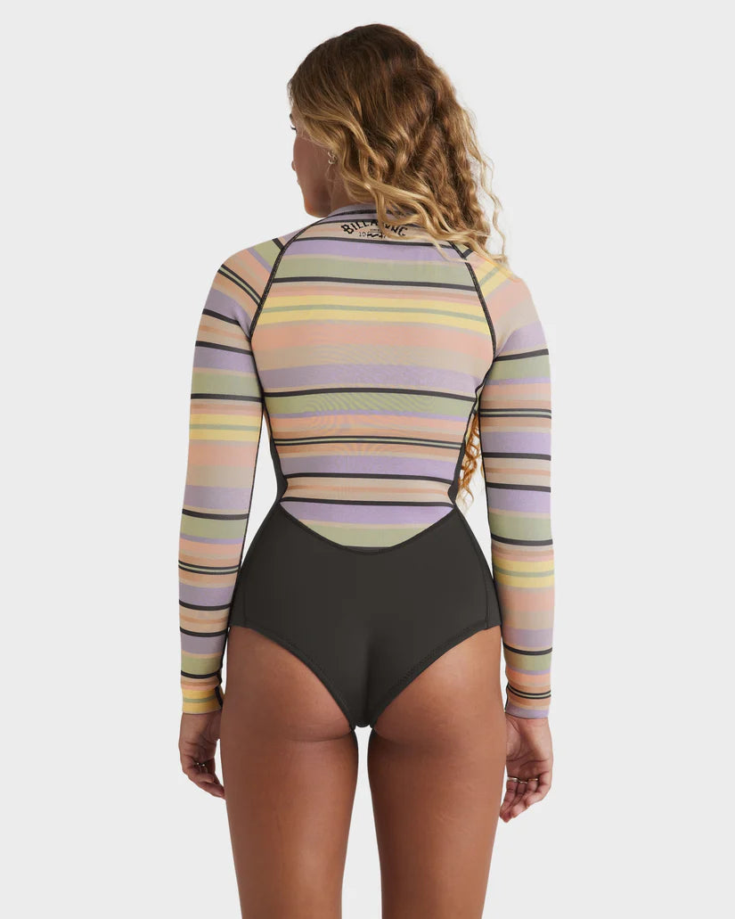 Billabong Womens Salty Dayz Natural Long Sleeve Springsuit