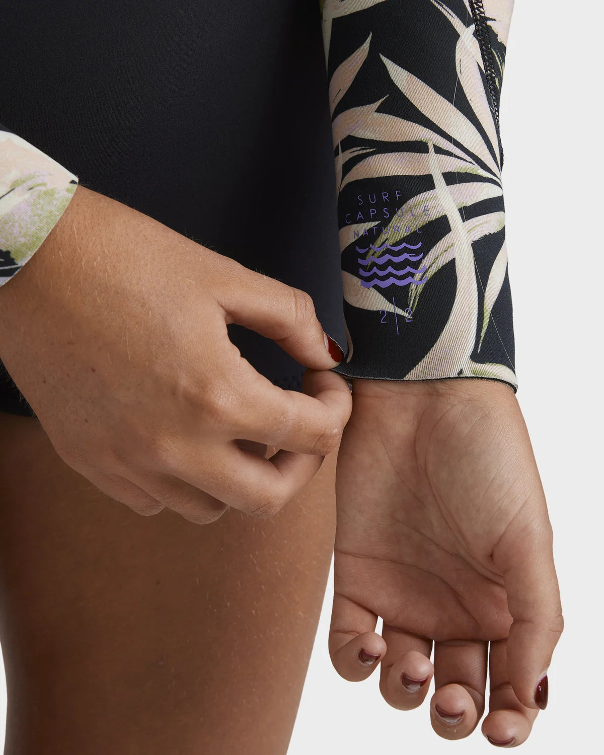 Billabong Womens 2/2mm Spring Fever Natural Long Sleeve Springsuit