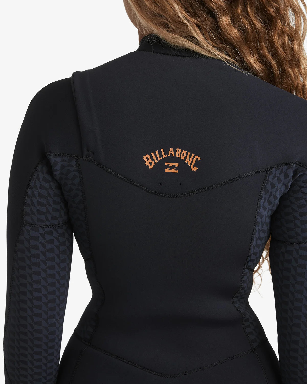 Billabong Womens 3/2mm Synergy Natural Chest Zip Steamer Wetsuit
