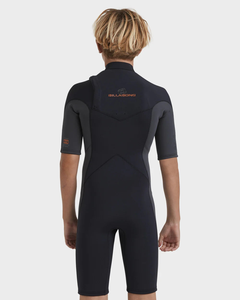 Billabong Boys 8-16 2/2mm Absolute Natural Chest Zip GBS Springsuit Sale price