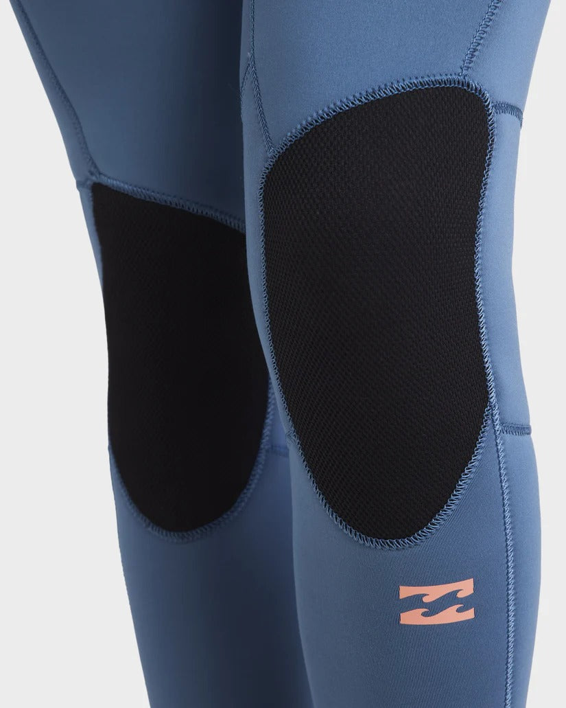 Billabong Girls (8-14) 4/3mm Synergy Natural Chest Zip Steamer Wetsuit