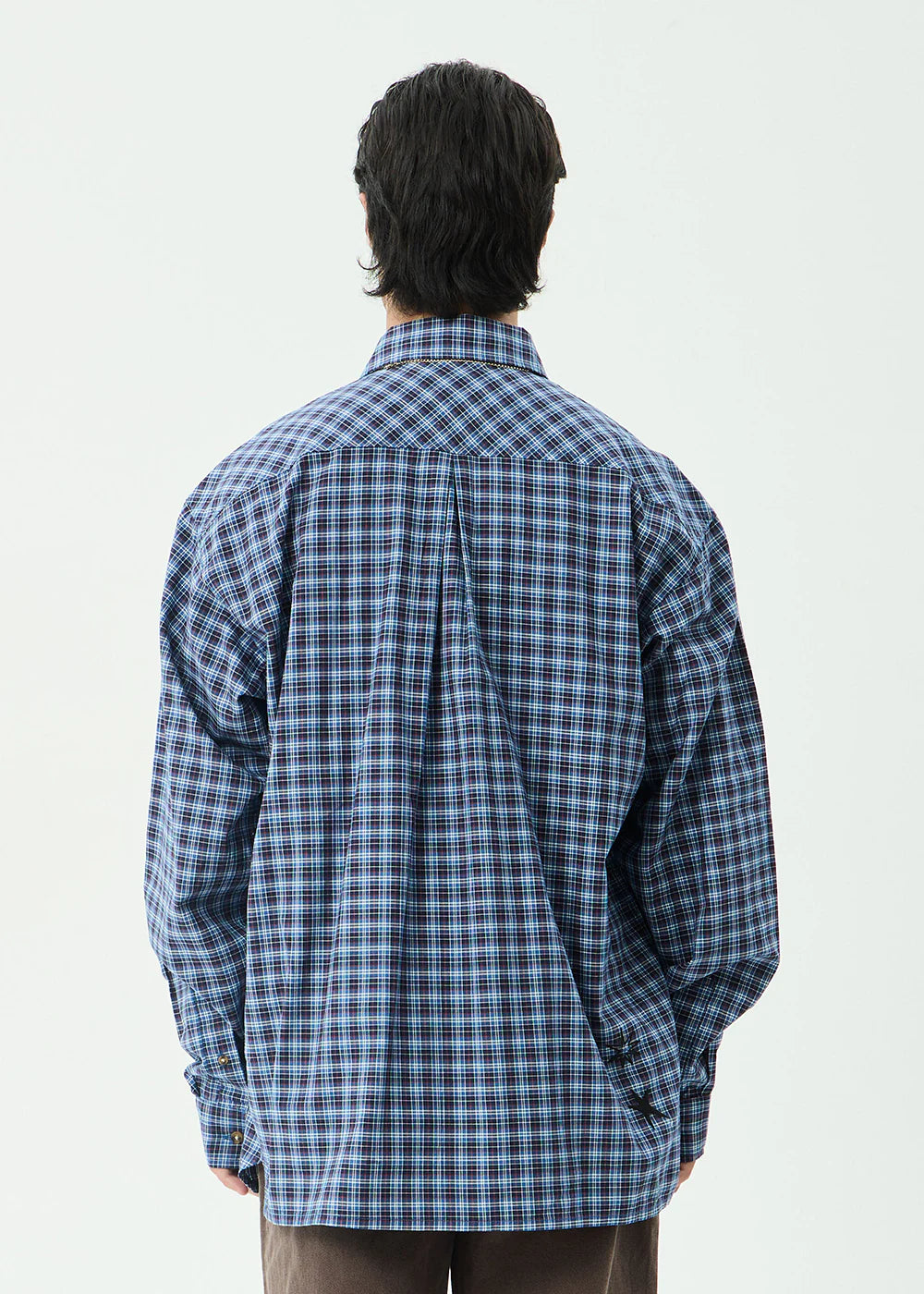 Afends Mountains Oversized Long Sleeve Shirt