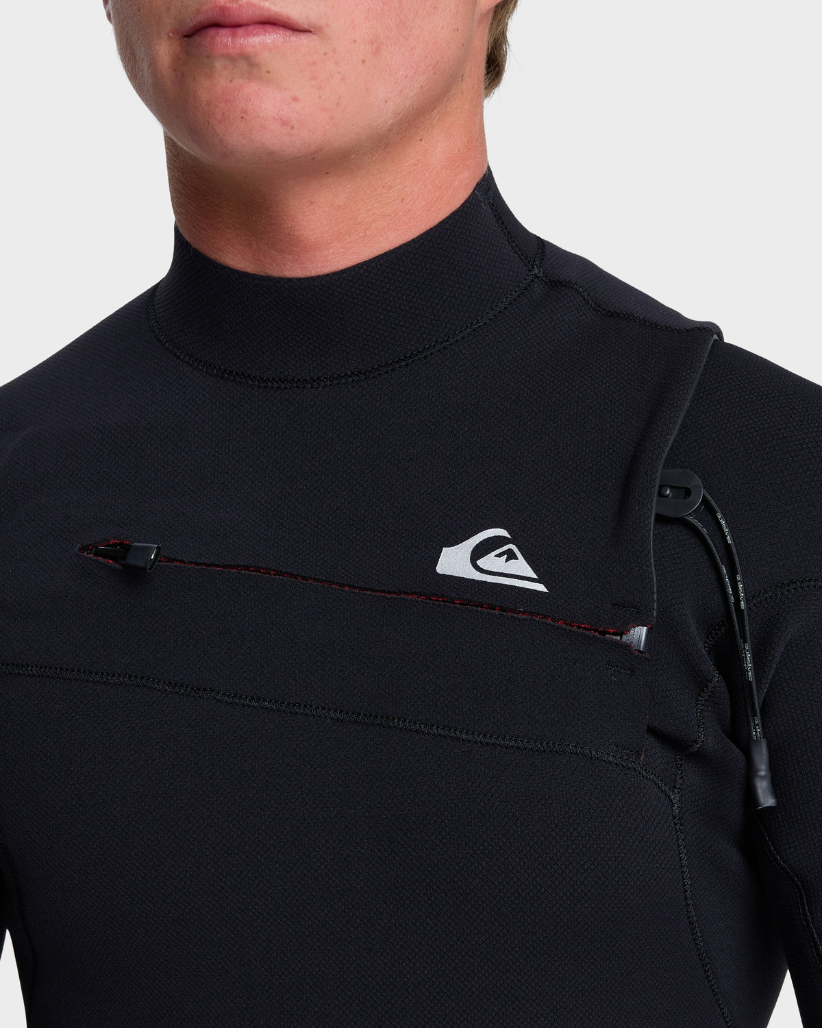 Quiksilver Mens 3/2mm Highline Chest Zip Steamer