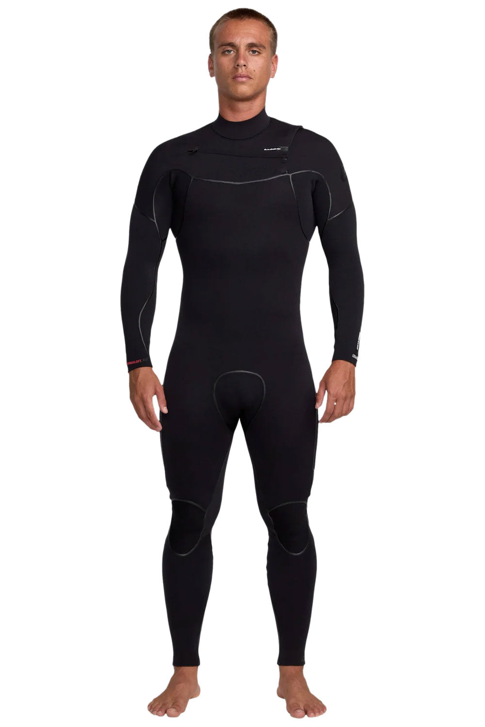 Quiksilver Mens 4/3mm Marathon Sessions Chest Zip Steamer