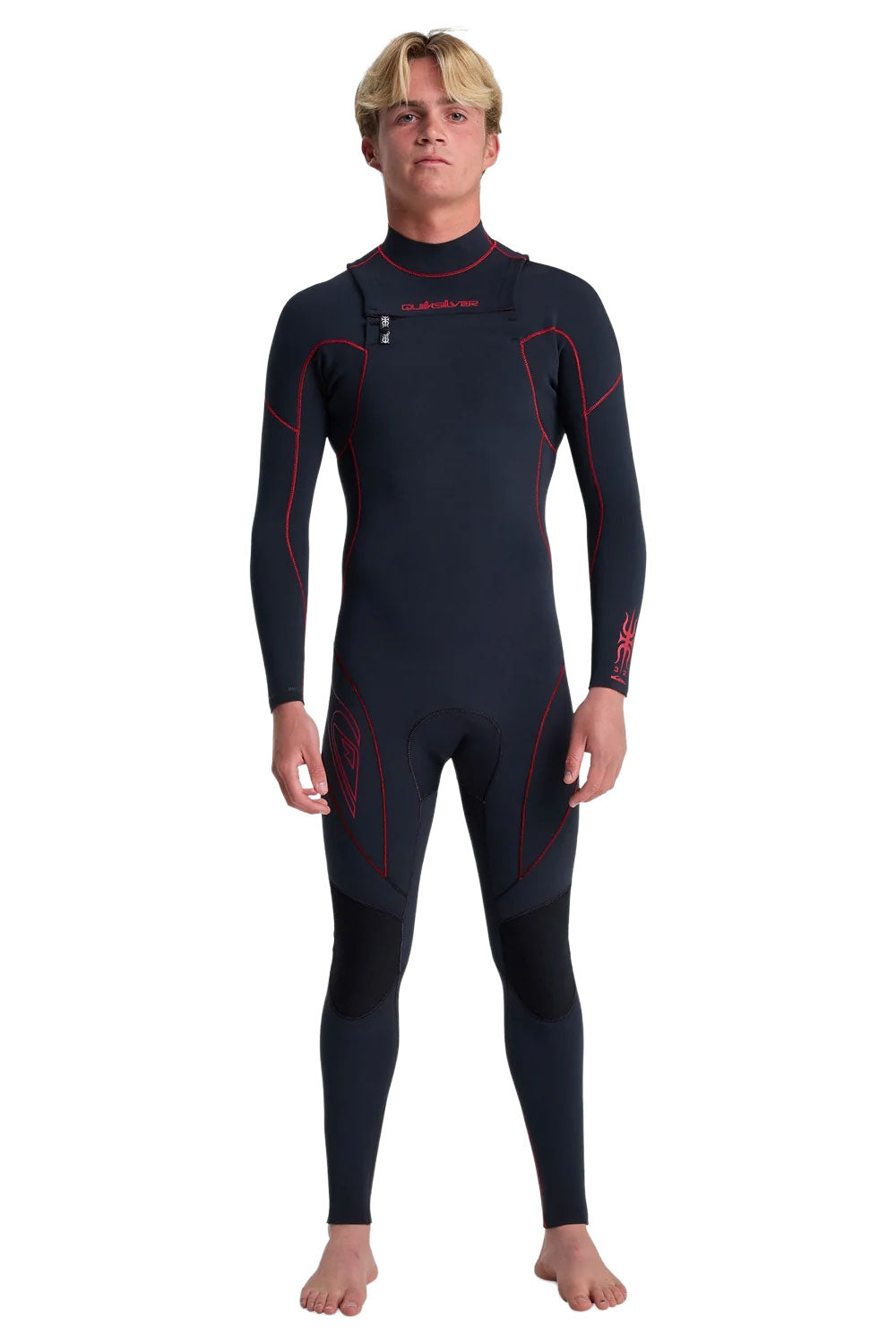 Quiksilver Mens 3/2 Mercury Chest Zip Wetsuit