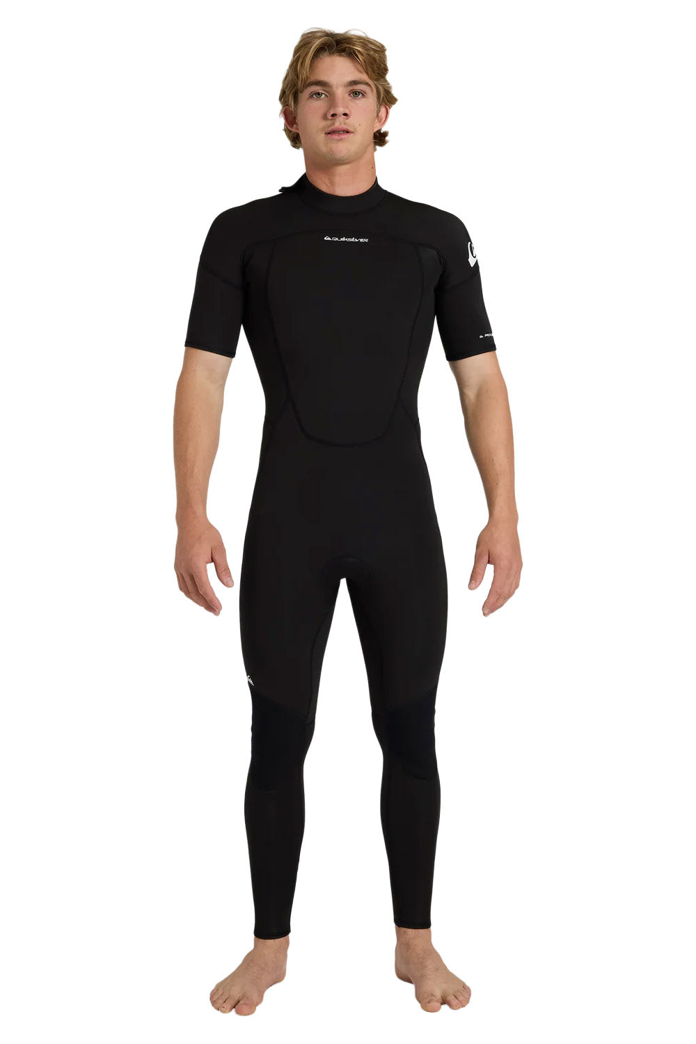 Quiksilver Mens 2/2mm Prologue Short Sleeve Back Zip Wetsuit