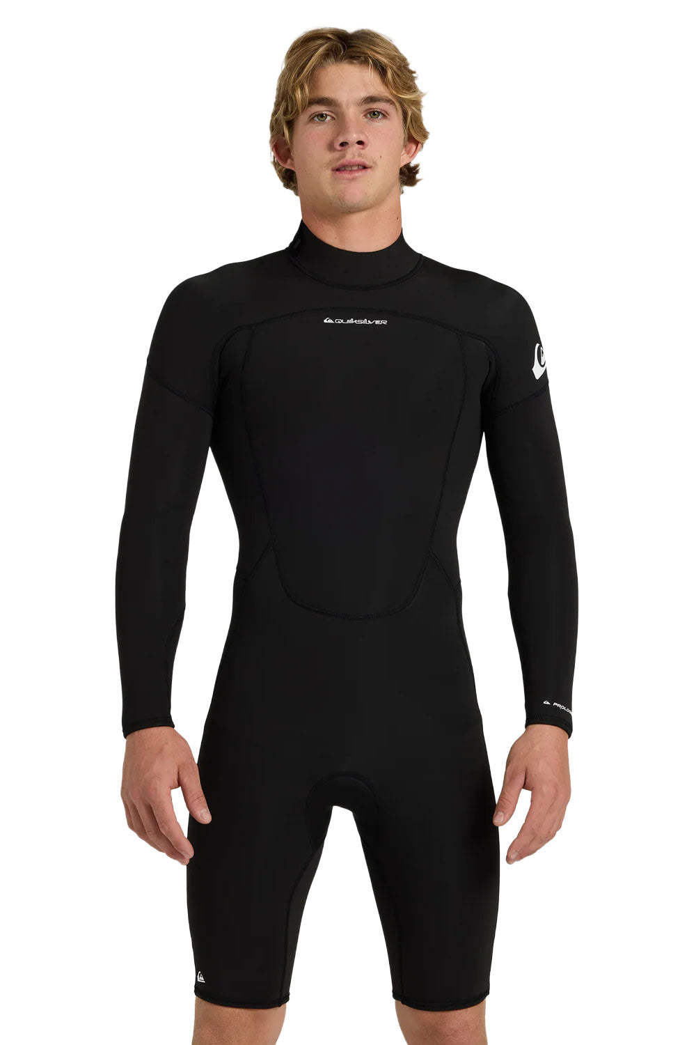 Quiksilver Mens Prologue 2/2mm Long Sleeve Back Zip Springsuit