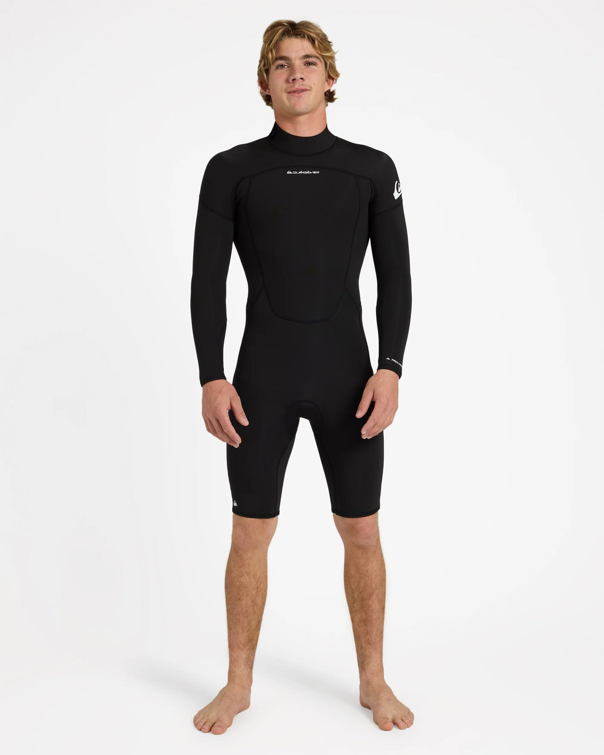Quiksilver Mens Prologue 2/2mm Long Sleeve Back Zip Springsuit