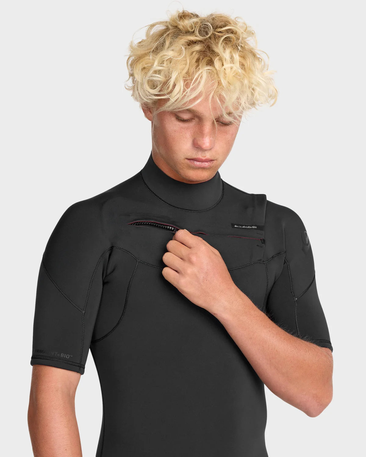 Quiksilver Mens 2/2mm Everyday Session Chest Zip Springsuit
