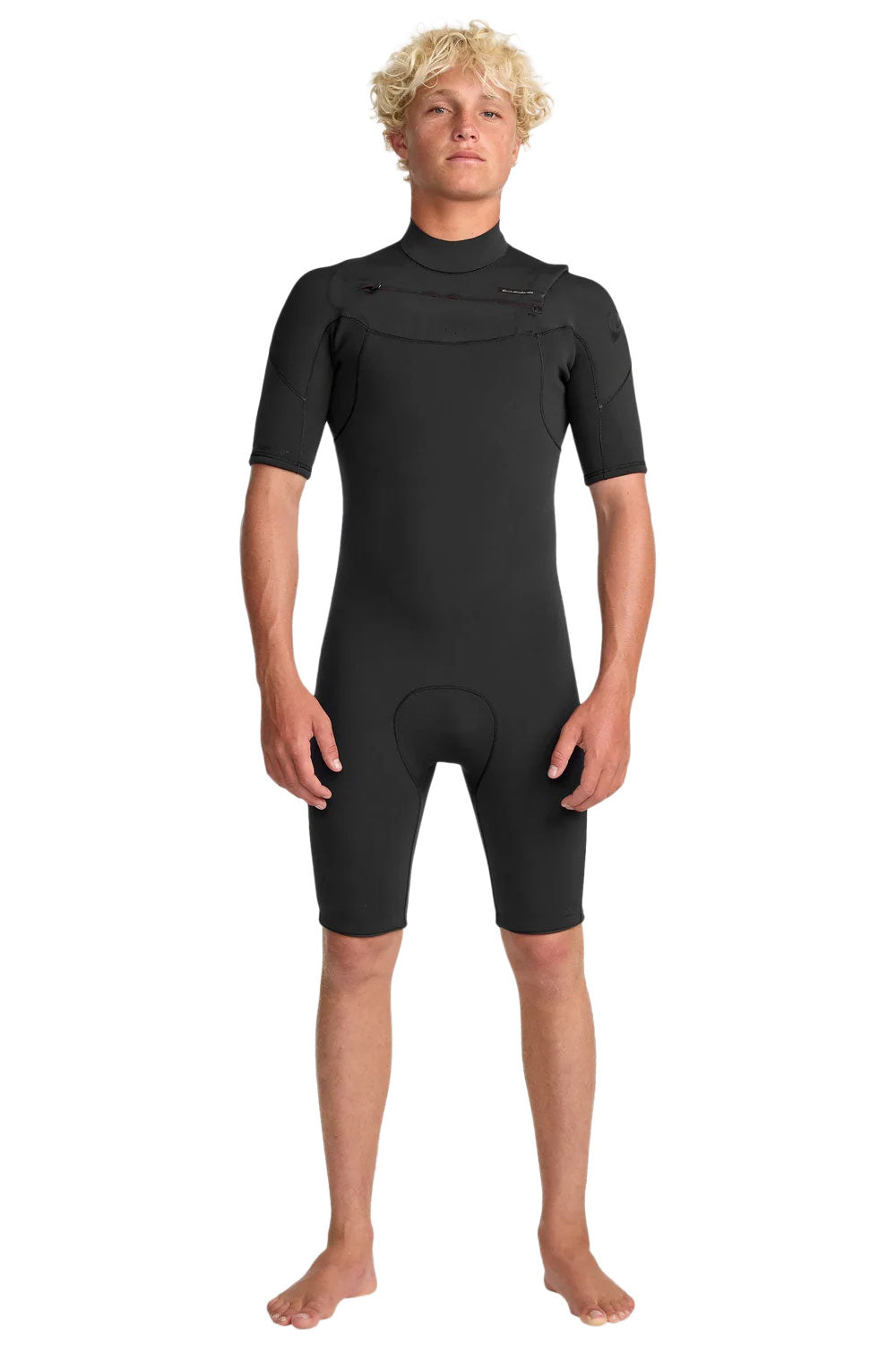 Quiksilver Mens 2/2mm Everyday Session Chest Zip Springsuit