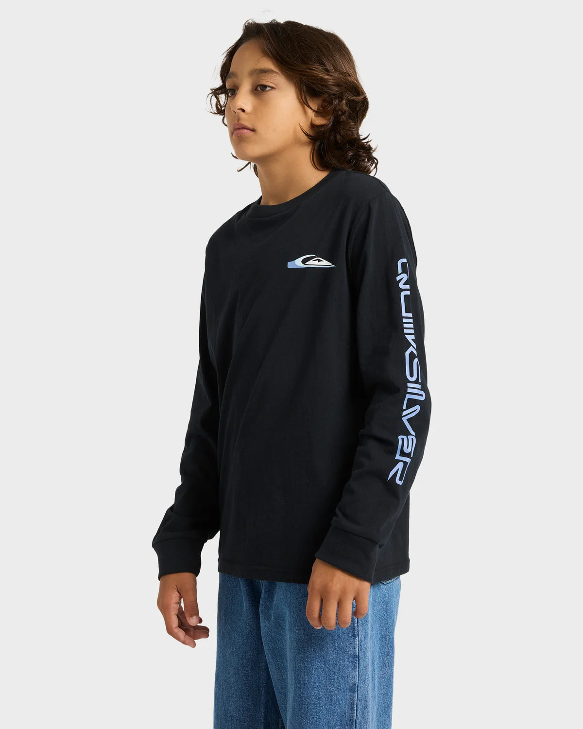 Quiksilver Boys Long Sleeve Warp Drive T-Shirt