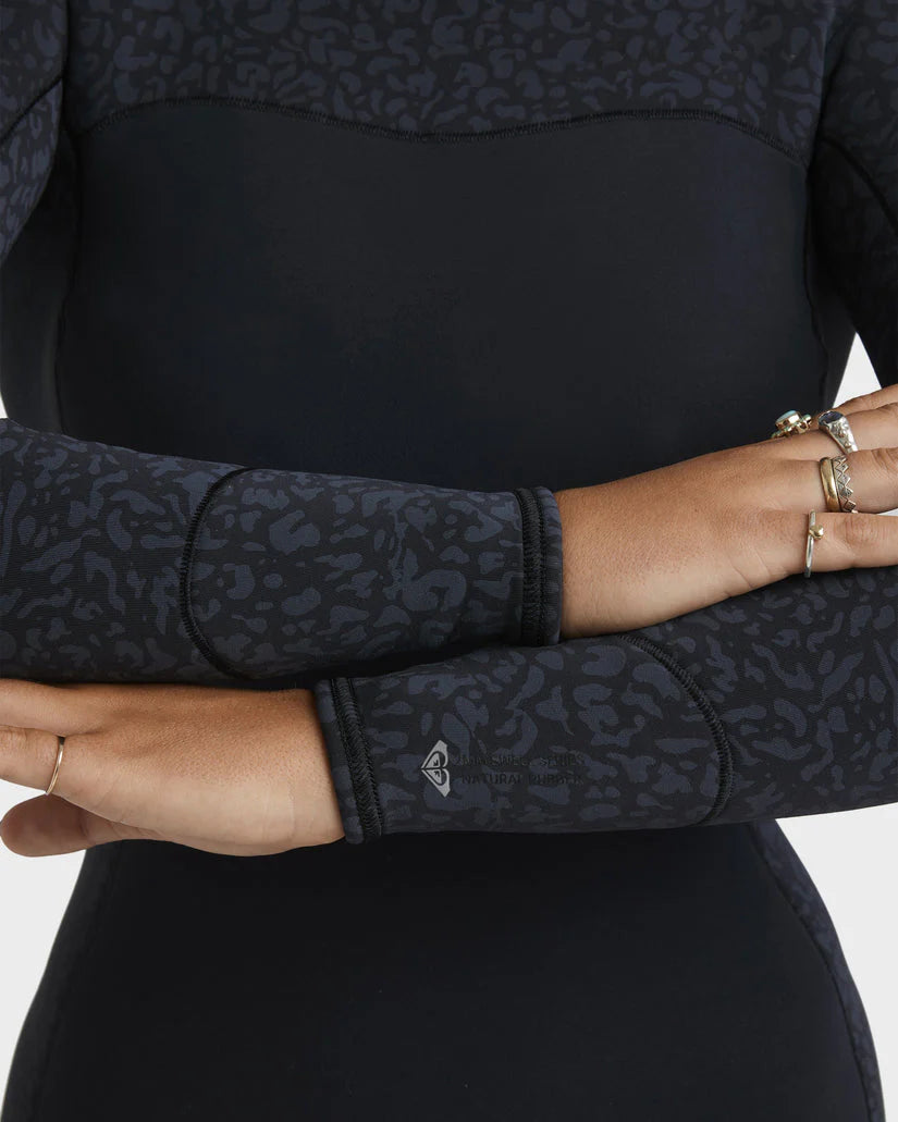 ROXY Womens 2.0 Swell Natural Back Zip Long Sleeve Springsuit