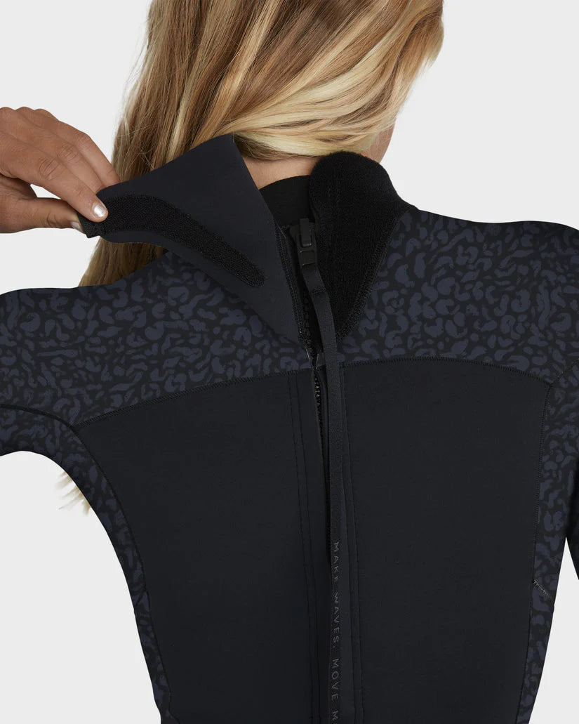 ROXY Womens 2.0 Swell Natural Back Zip Long Sleeve Springsuit