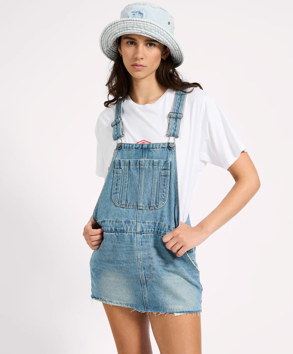 One Teaspoon Sloan Mini Pini Denim Dress