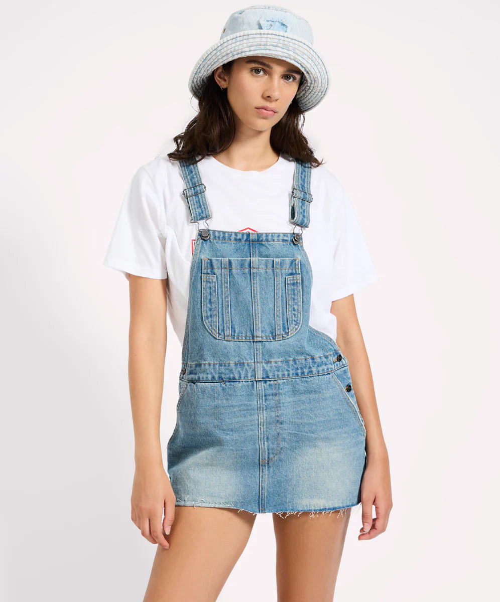 One Teaspoon Sloan Mini Pini Denim Dress