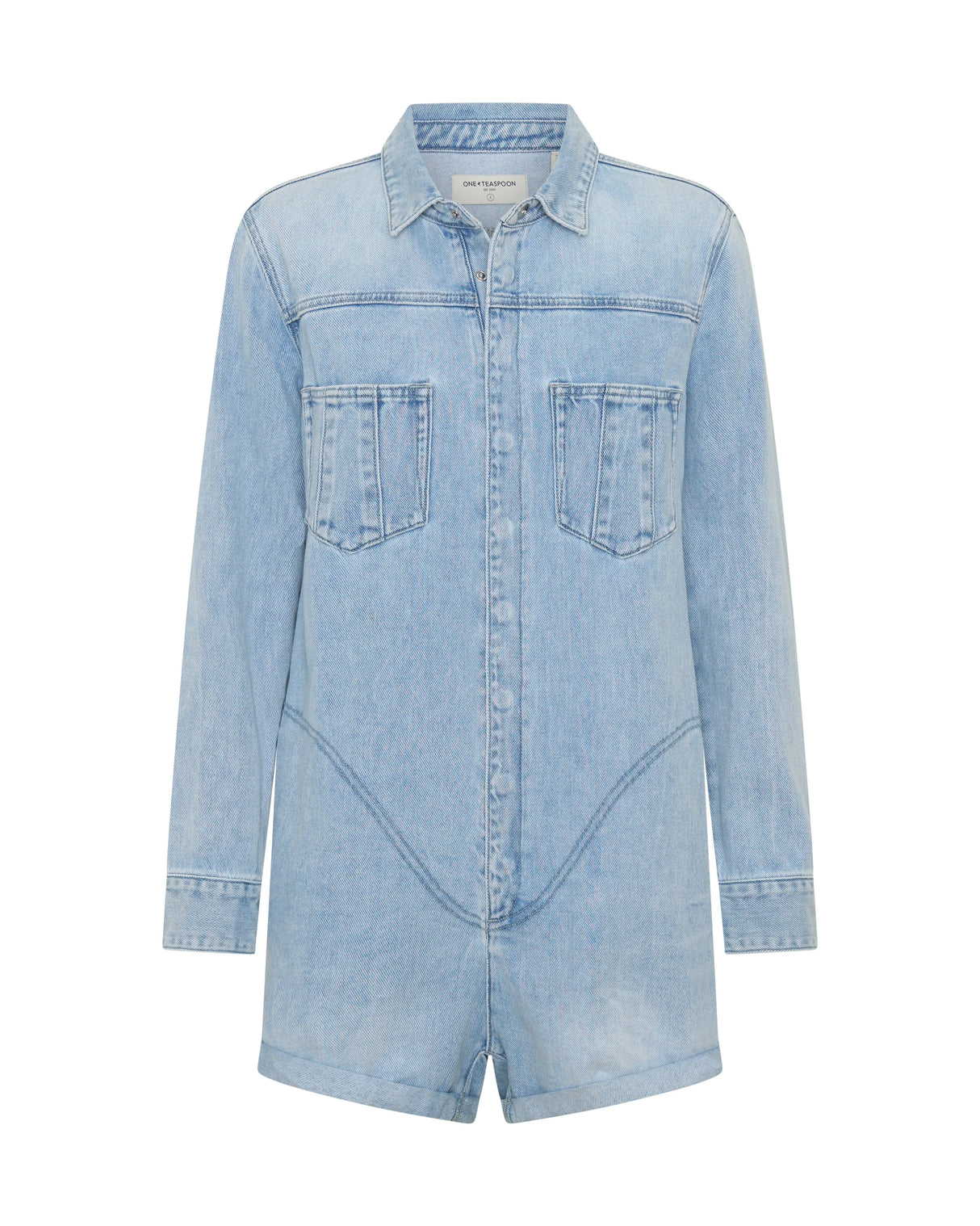 One Teaspoon Prophecy Denim Jumpsuit