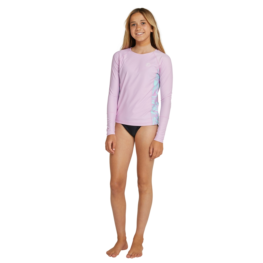 O'Neill Girl's Bahia Long Sleeve Rash Tee