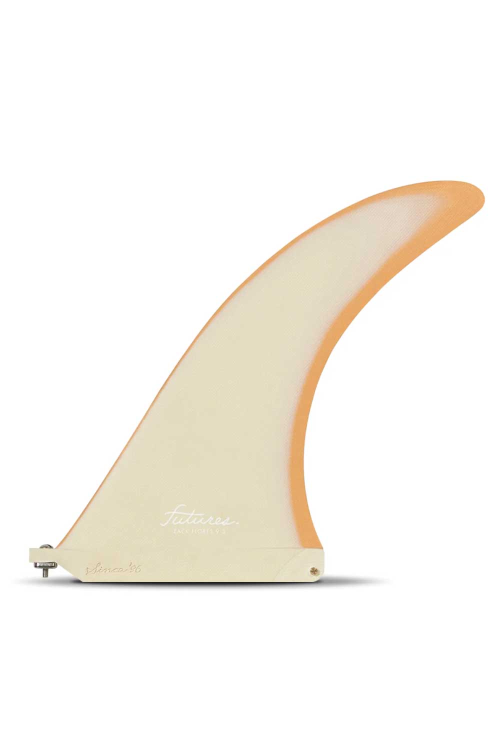 Futures Fins ZACK FLORES FIN 9.5 Orange/Cream Longboard Fin
