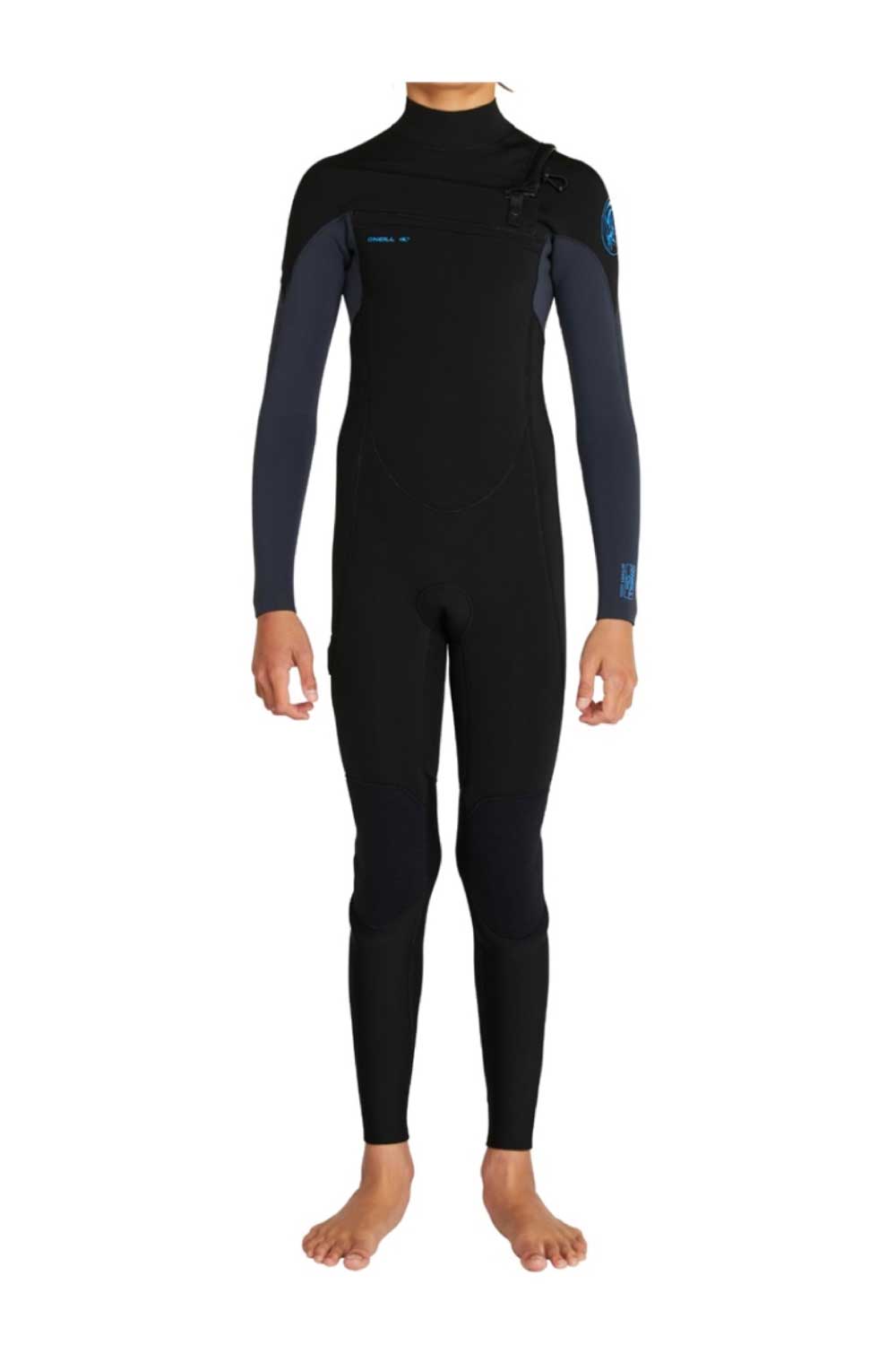 O'Neill Boys Defender 3/2mm Steamer Chest Zip Wetsuit