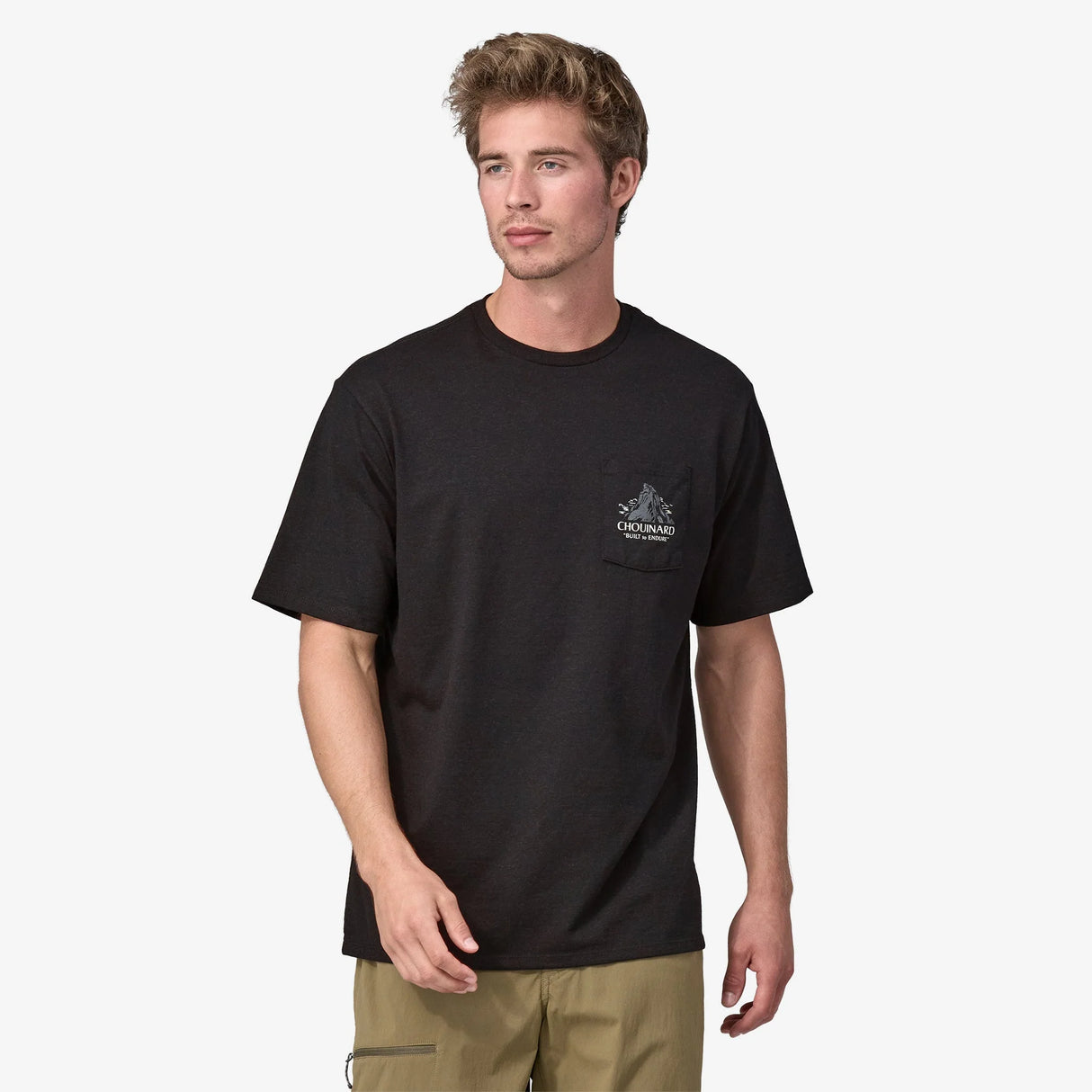 Patagonia Mens Chouinard Crest Pocket Responsibili-Tee