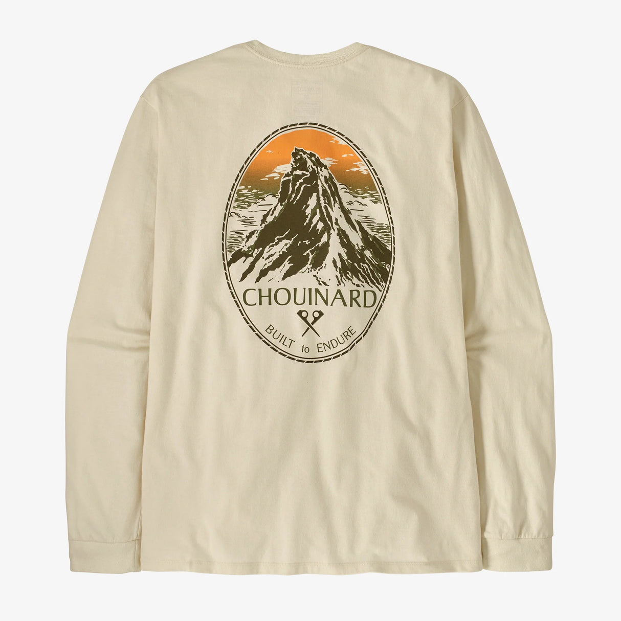 Patagonia Mens Long-Sleeved Chouinard Crest Responsibili-Tee