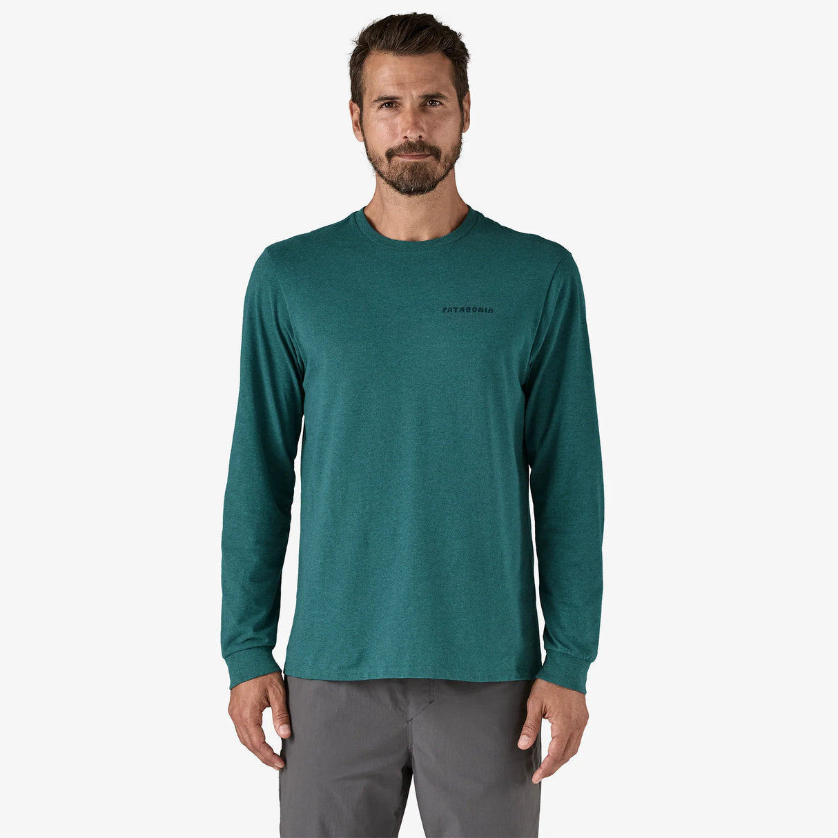 Patagonia Mens Long-Sleeved Trailseekers Responsibili-Tee