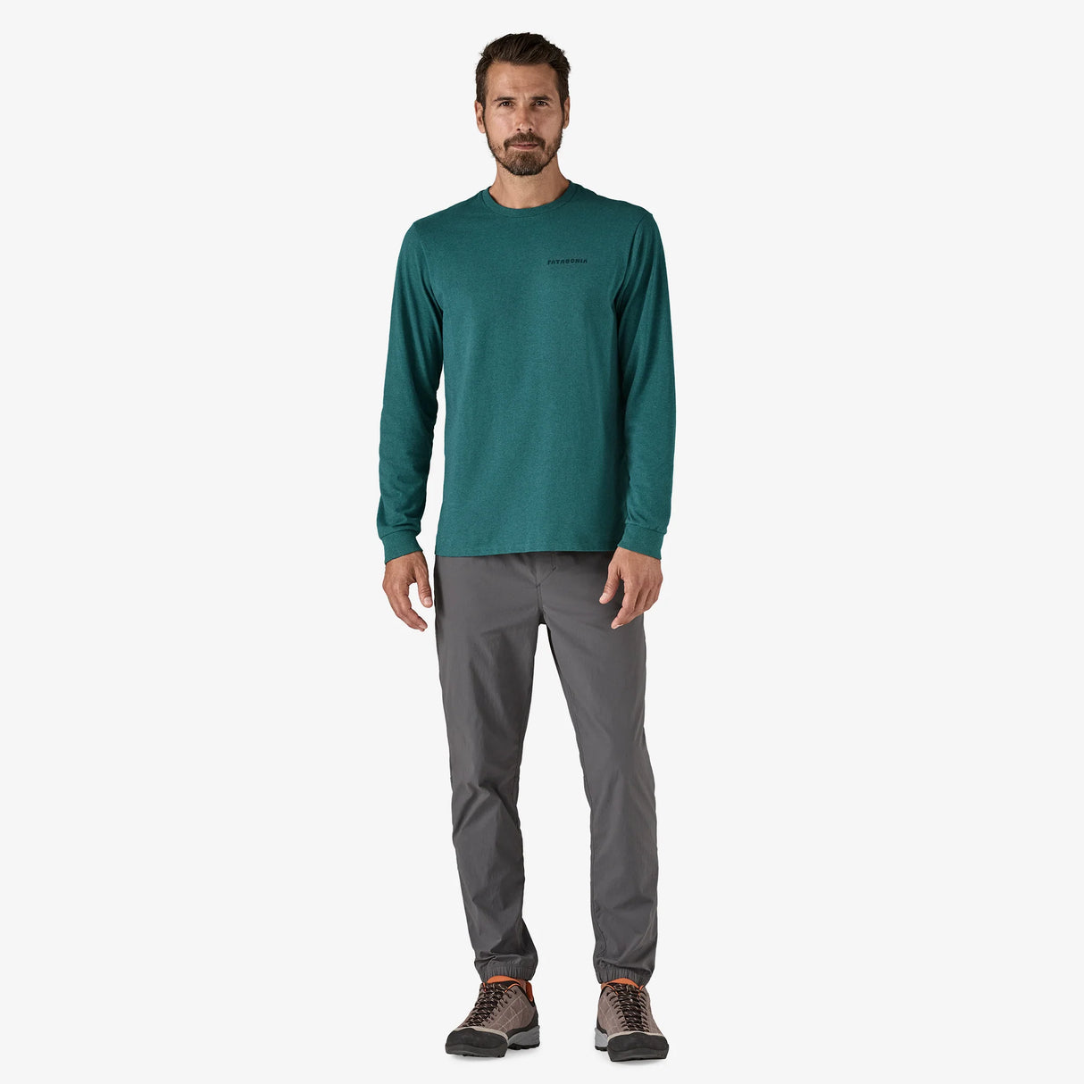 Patagonia Mens Long-Sleeved Trailseekers Responsibili-Tee