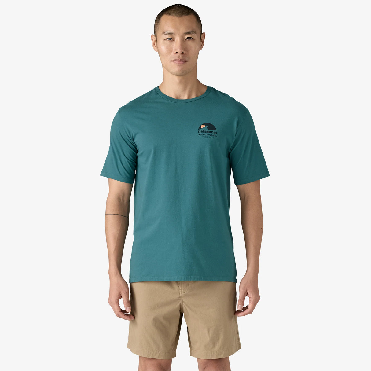 Patagonia Mens Applied Imagination Organic T-Shirt