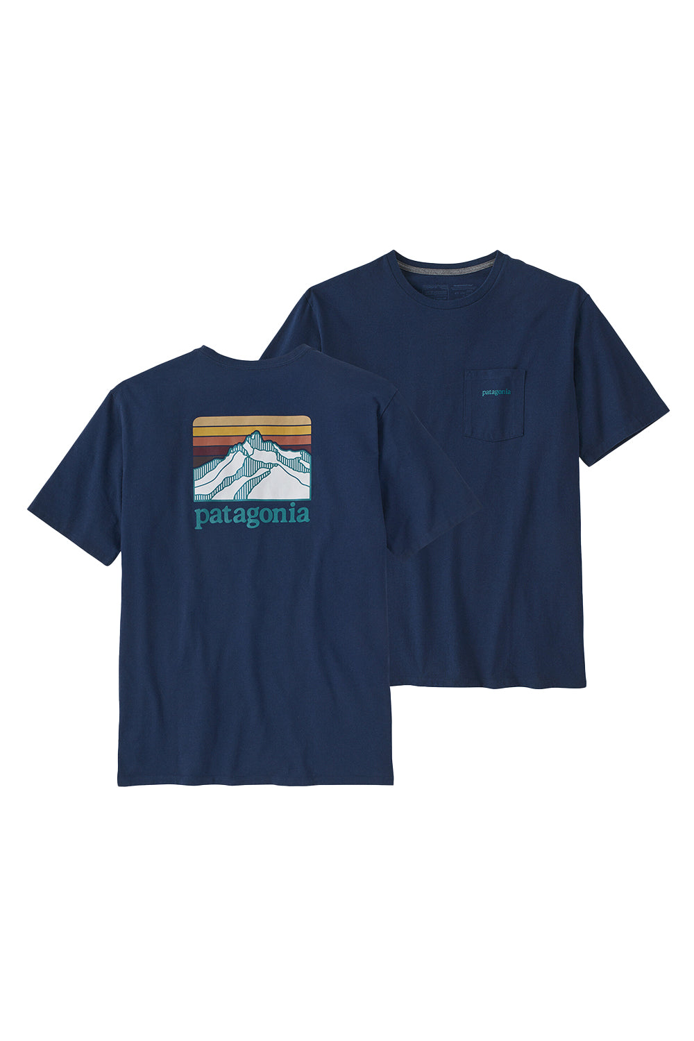 Patagonia Men's Line Logo Ridge Pocket Responsibili-Tee