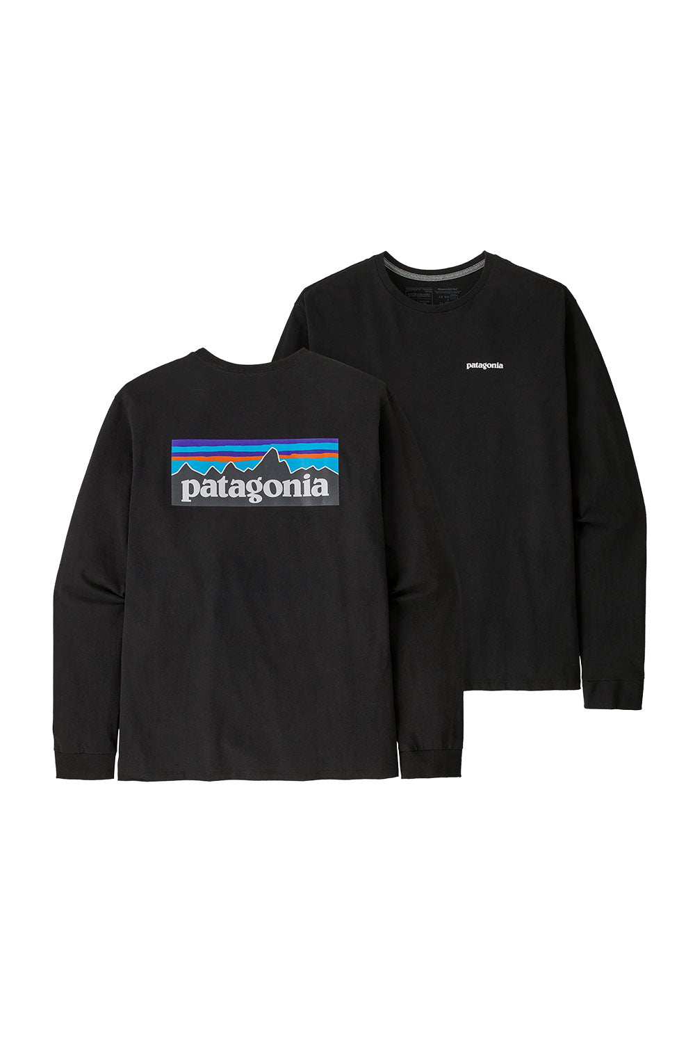 Patagonia Mens Long-Sleeved P-6 Logo Responsibili-Tee