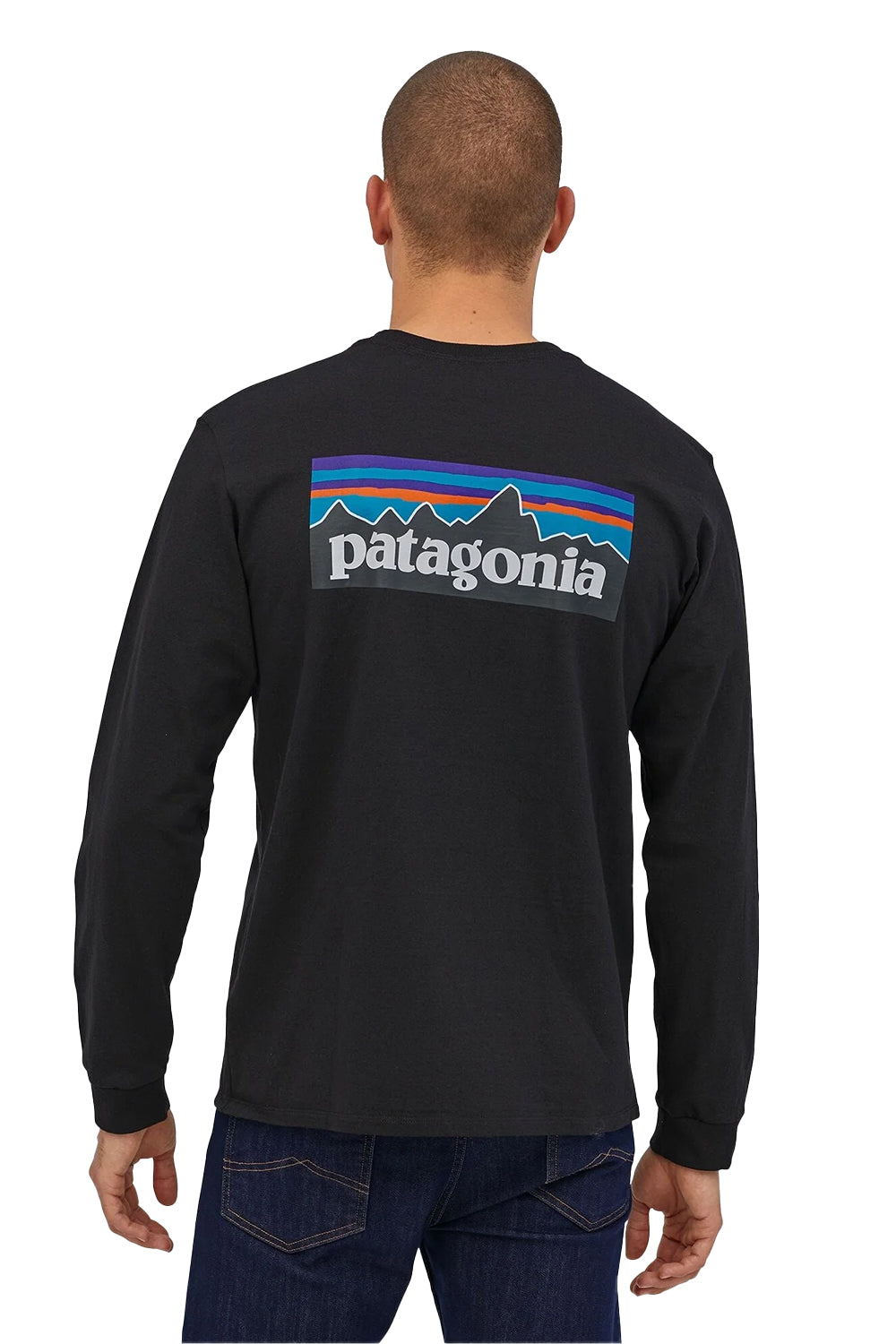 Patagonia Long-Sleeve P-6 Logo Responsibili-Tee