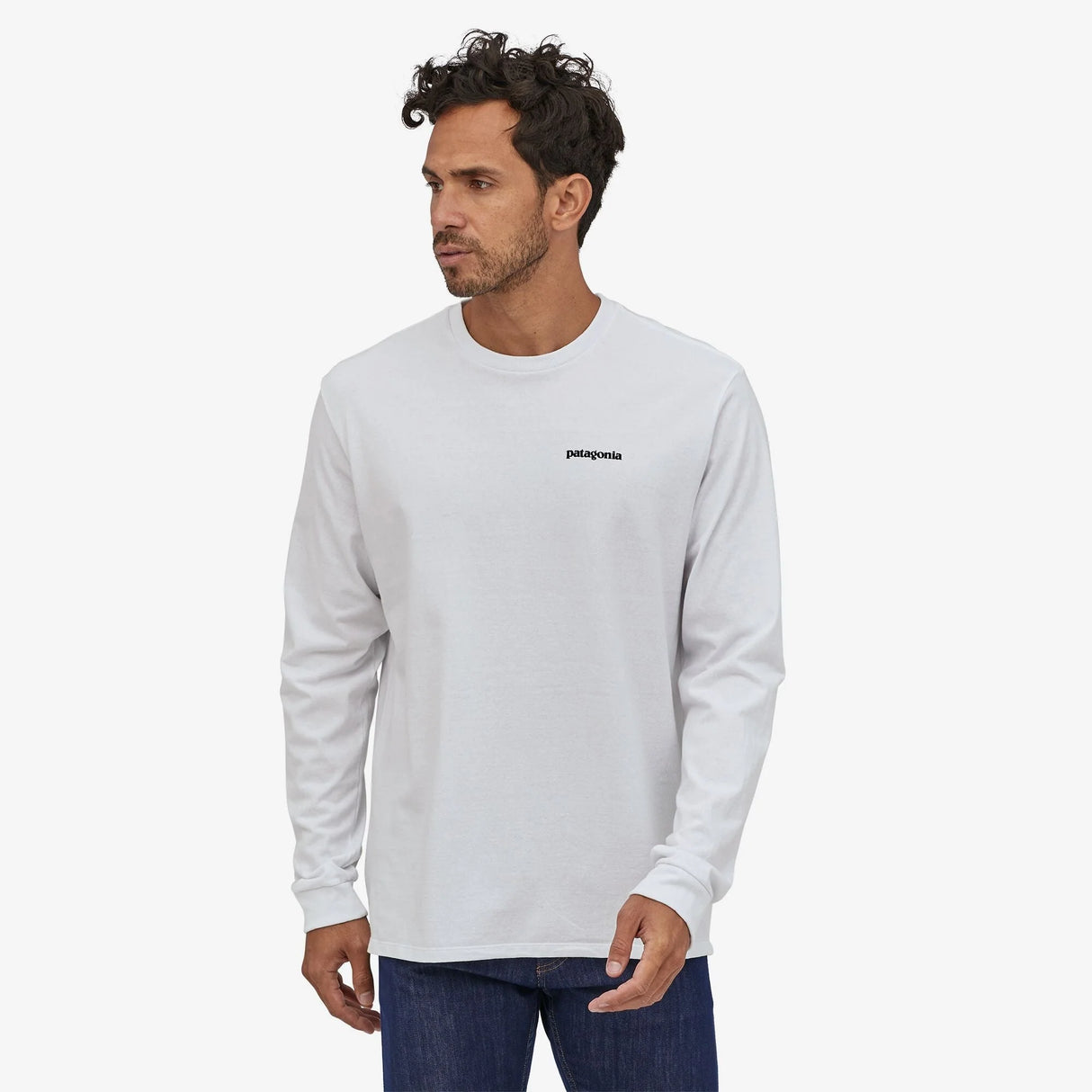 Patagonia Long-Sleeve P-6 Logo Responsibili-Tee