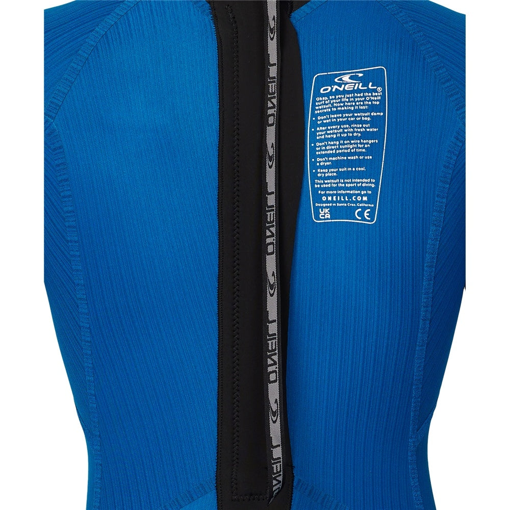 O'Neill Mens HyperFreak 3/2+ Steamer Back Zip Wetsuit