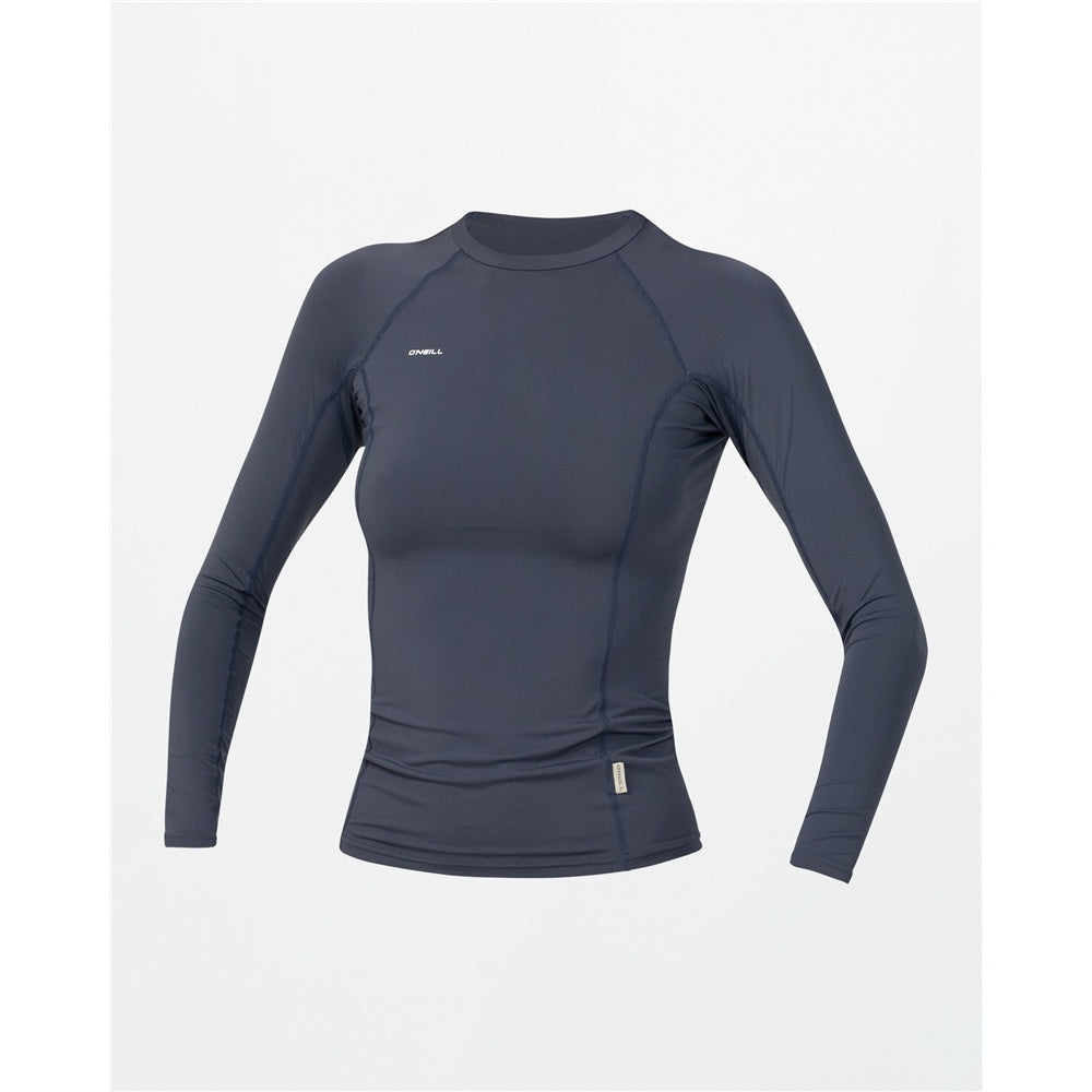 O'Neill Womens HyperFreak Skins Long Sleeve Rash Vest