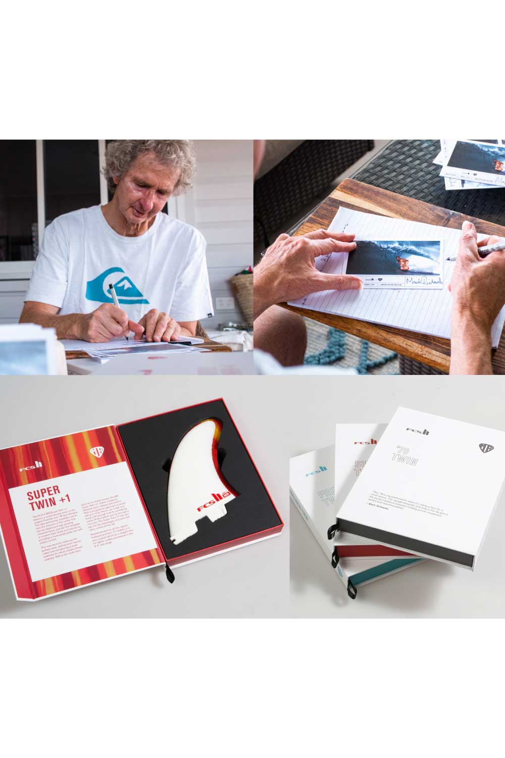 FCS 2 Mark Richards Limited Edition Collectors Twin Fin Box Set