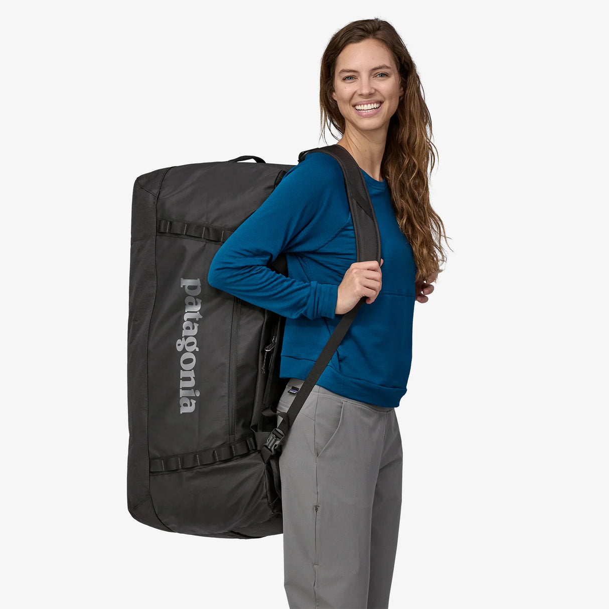 Patagonia Black Hole Black Duffel Bag 100L