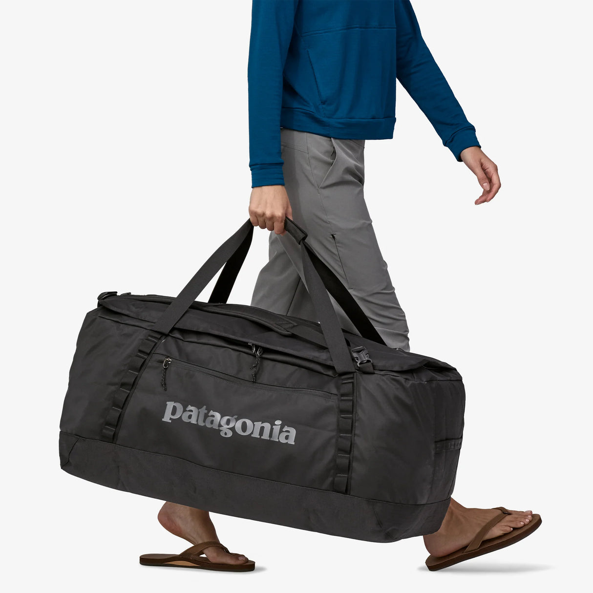 Patagonia Black Hole Black Duffel Bag 100L