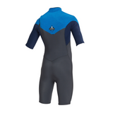 O'Neill Boys Hyperfreak 2mm Short Sleeve Chest Zip Springsuit