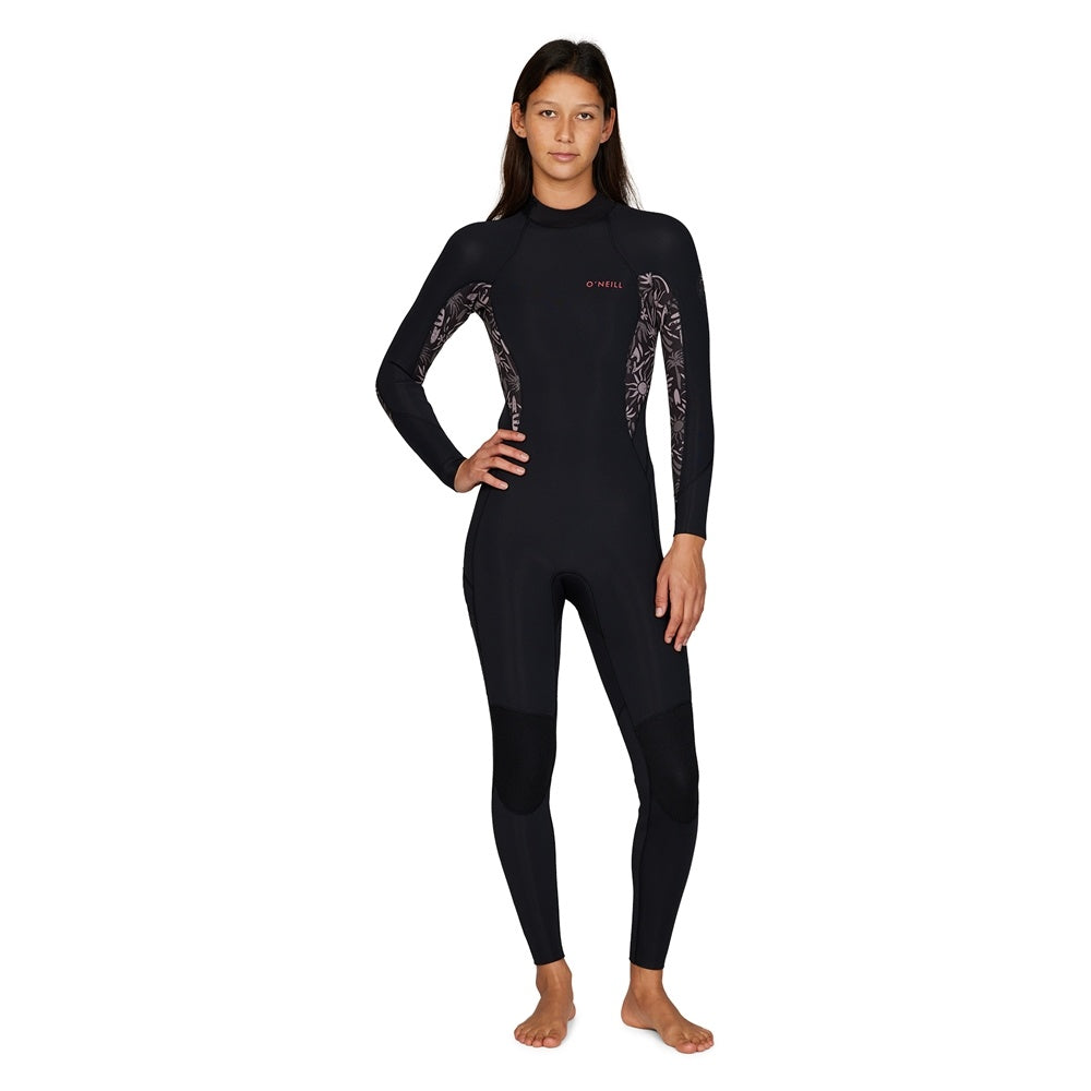 O'Neill Womens Bahia Back Zip Full 3/2mm Steamer