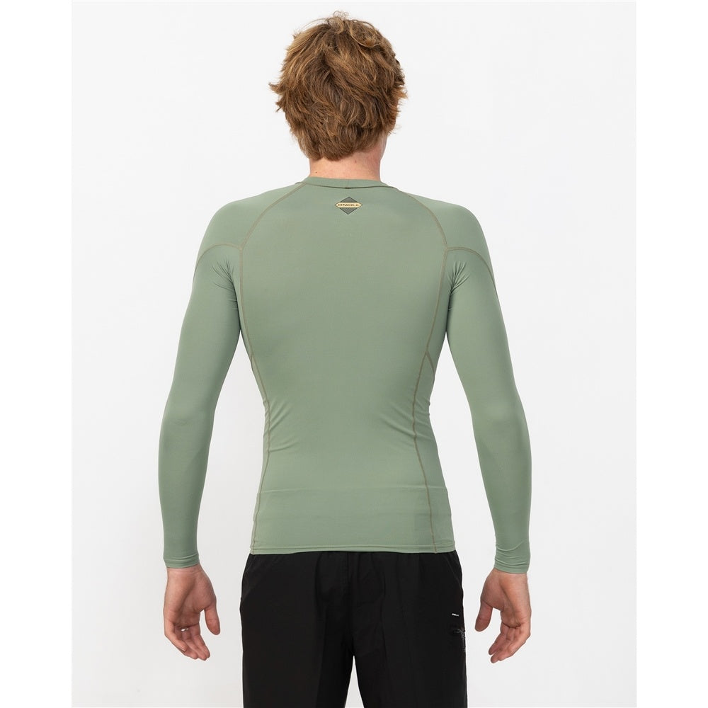 O'Neill Mens HyperFreak Skins Long Sleeve Rashguard