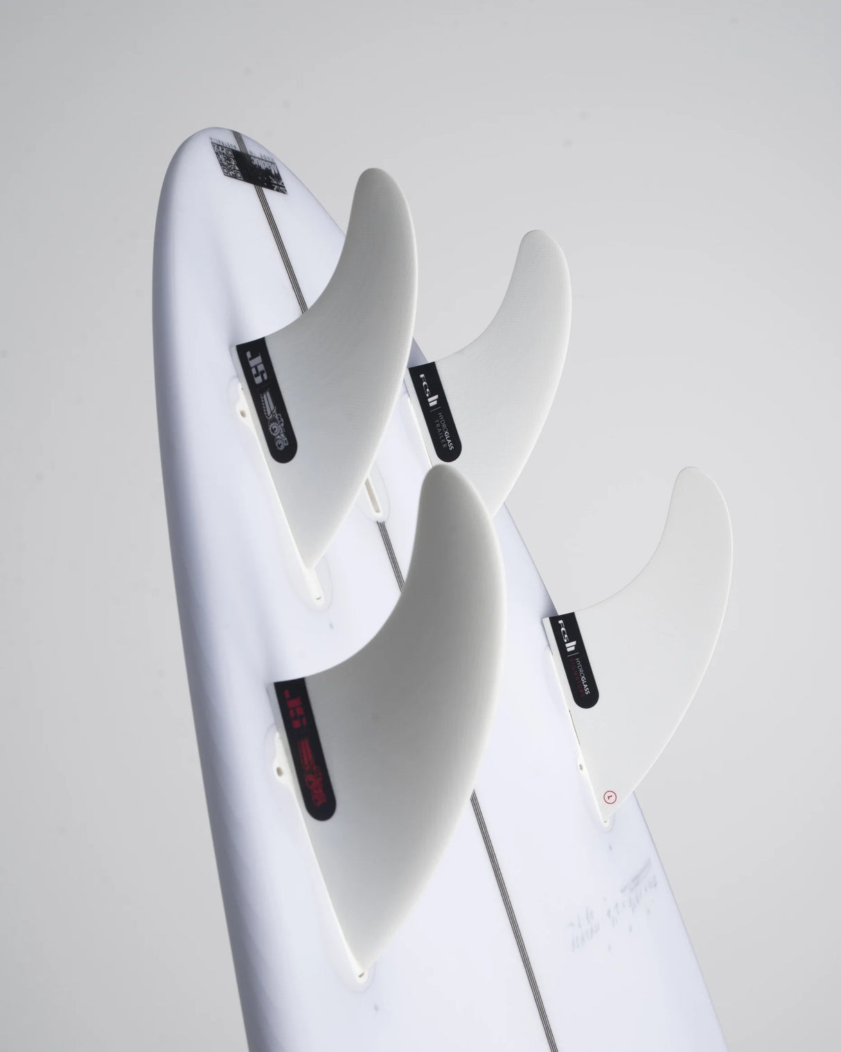 JS Industries Hydroglass Quad Trailer Fin Set