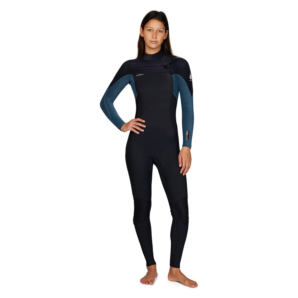 O'Neill Womens HyperFire 3/2mm Chest Zip Steamer