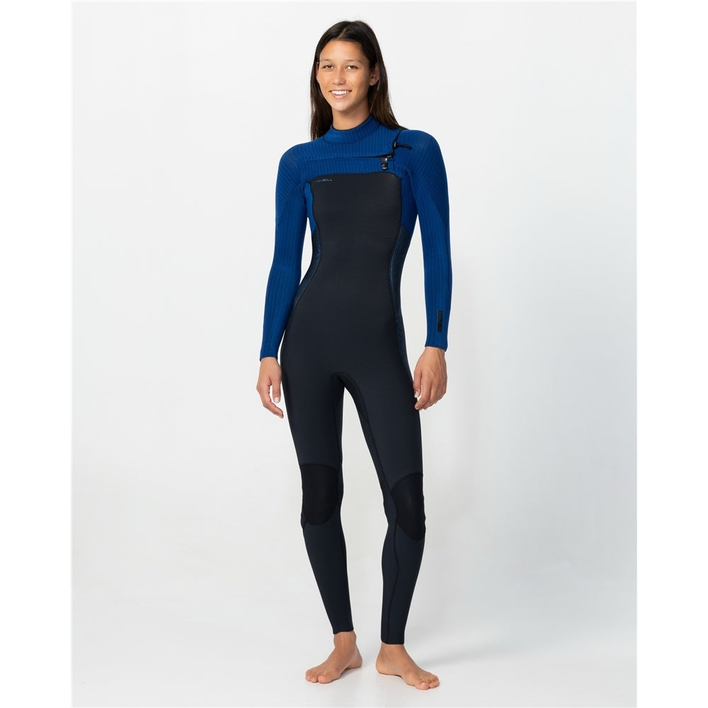 O'Neill Womens Hyperfreak Chest Zip Full 3/2+ Steamer