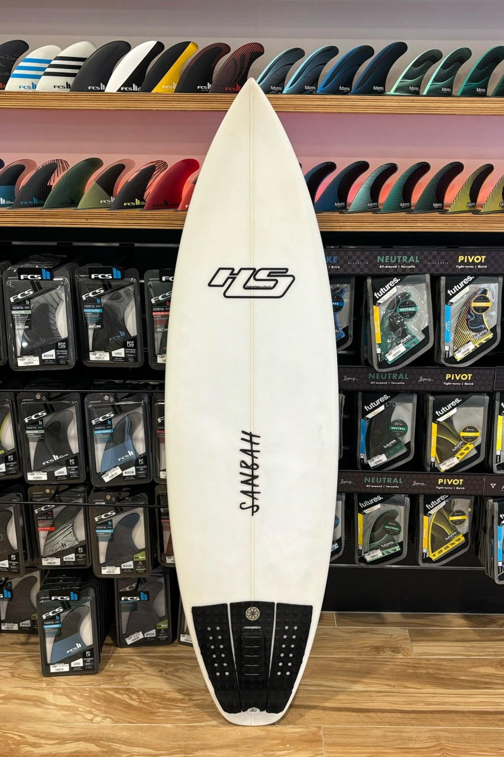 5'3 Hayden Shapes White Noiz #6251 - Used Surfboard