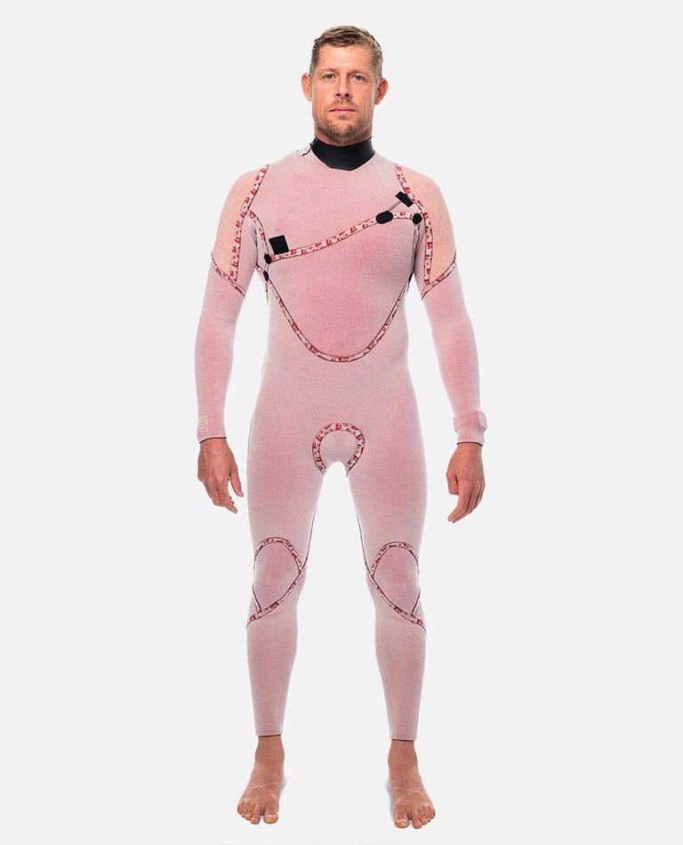 Rip Curl Heatseeker Flashbomb 3/2mm Zip Free Steamer