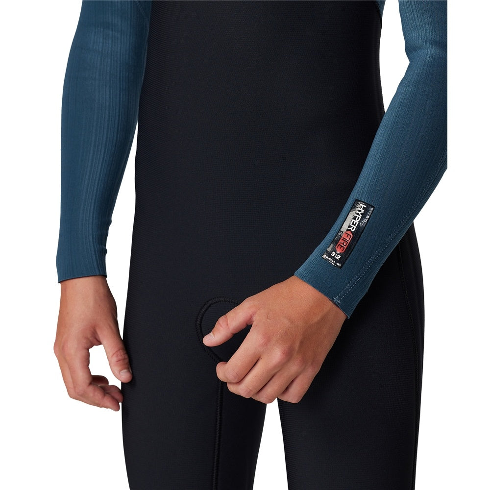 O'Neill Boys HyperFire 3/2mm Chest Zip Steamer