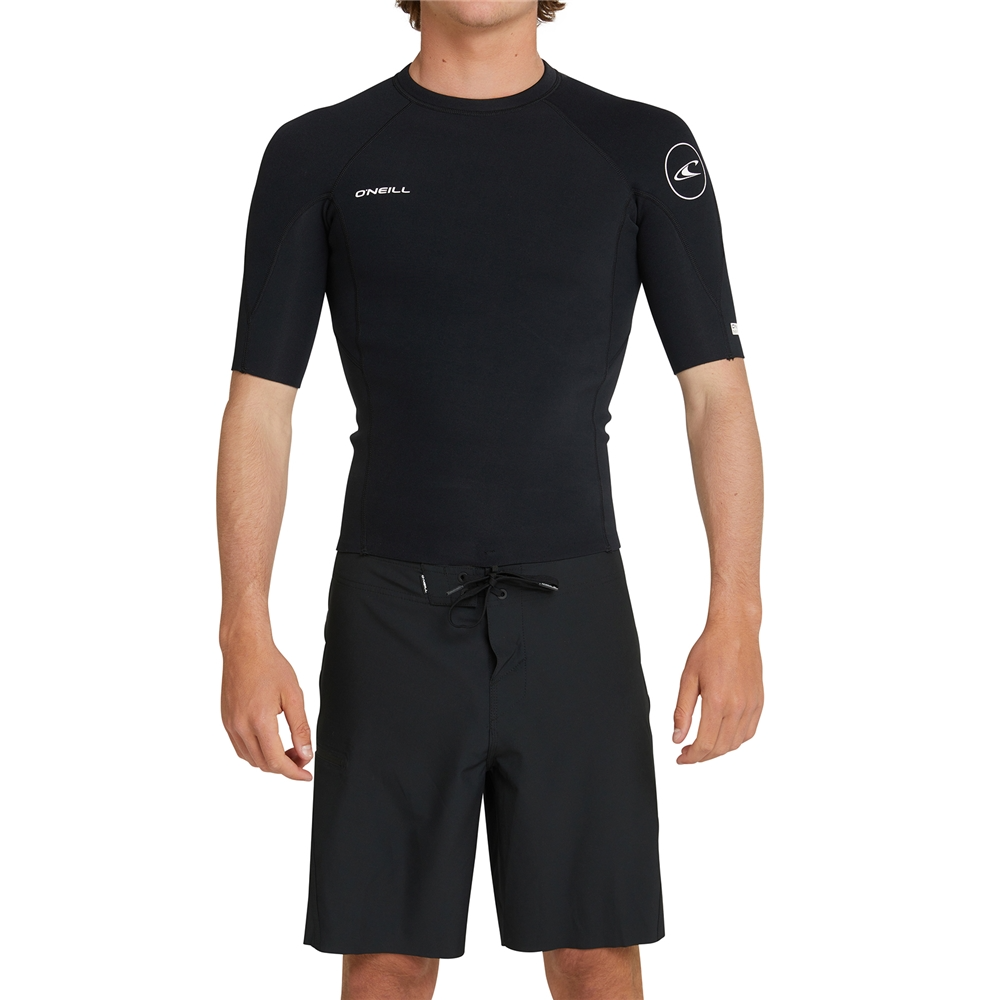 O'Neill Mens Reactor 2 Short Sleeve 1.5mm Wetsuit Jacket