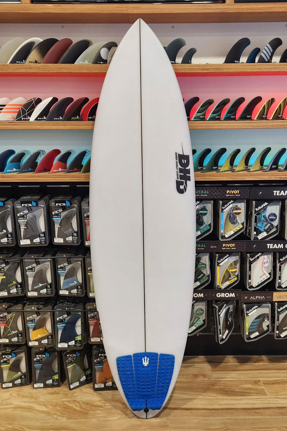 6'8 DHD Black Diamond #7777 - Used Surfboard