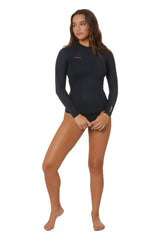 O'Neill Women's Hyperfreak Long Sleeve Crew 1.5mm Vest